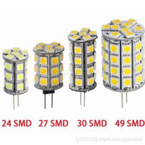 SMD 5050 24 27 30 49 Dc 12v LED G4 LED Bulb